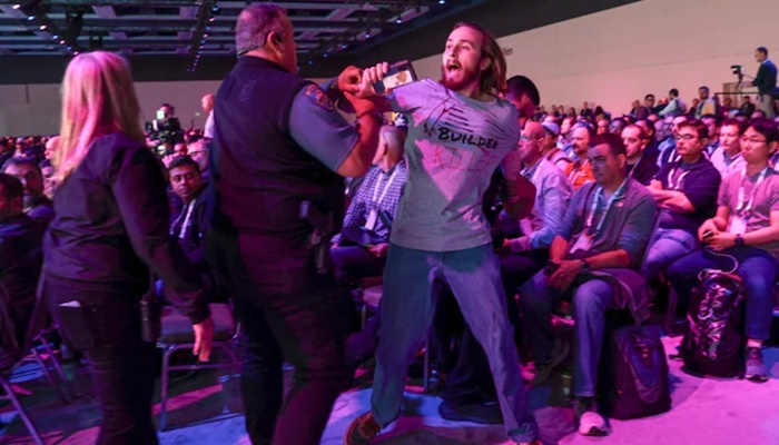 Tech conferences are ramping up security to quell employee protests as political tensions rise