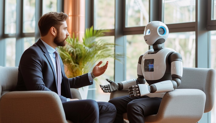 AI takes job interview: Noida techie's job hunt lands her in front of robot recruiter. What happened next?