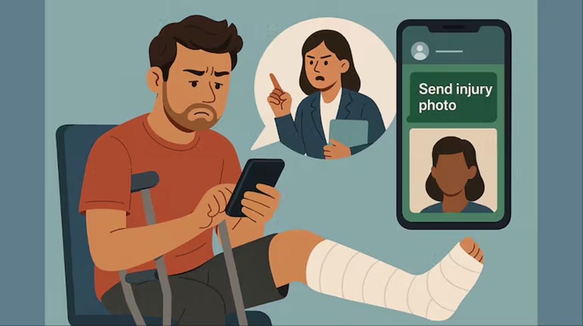 Delhi man injures leg in accident, boss asks for photo proof: 'But things got worse...'