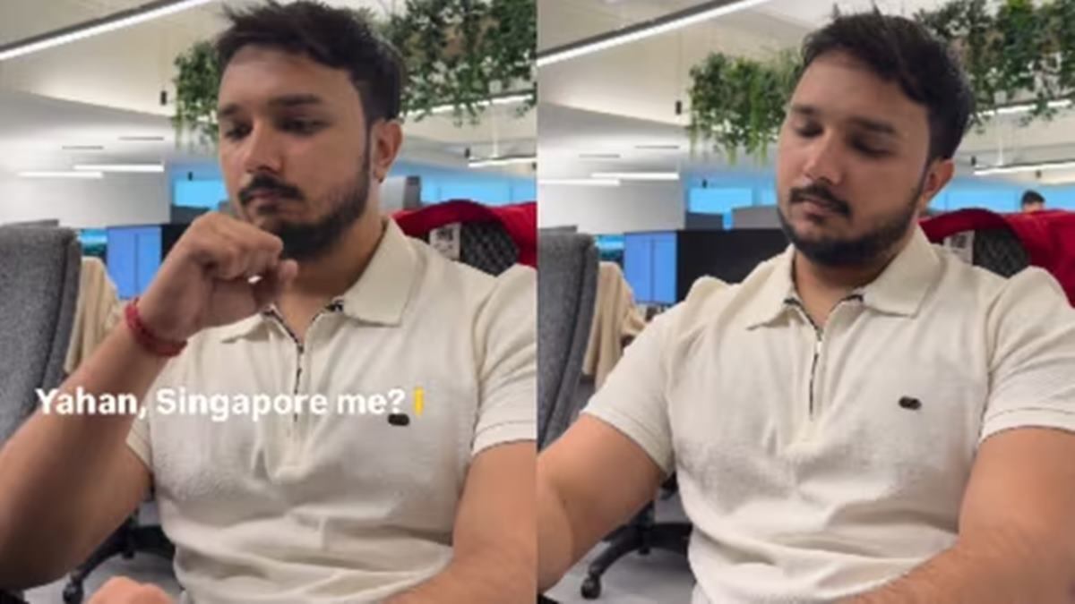 Indian man in Singapore contrasts work culture, says in India you beg for leave but abroad you only inform