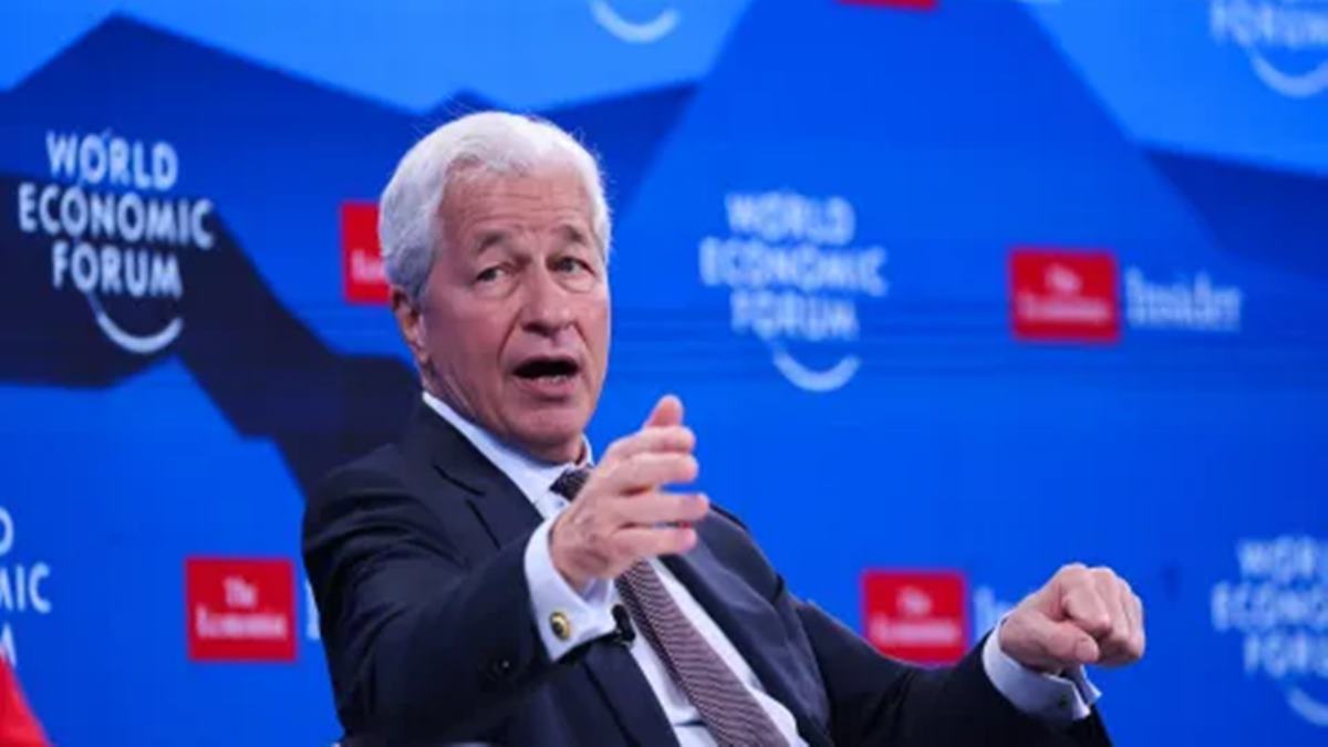How leaders like Jamie Dimon and Microsoft president Brad Smith are trying to ease employee anxiety about AI