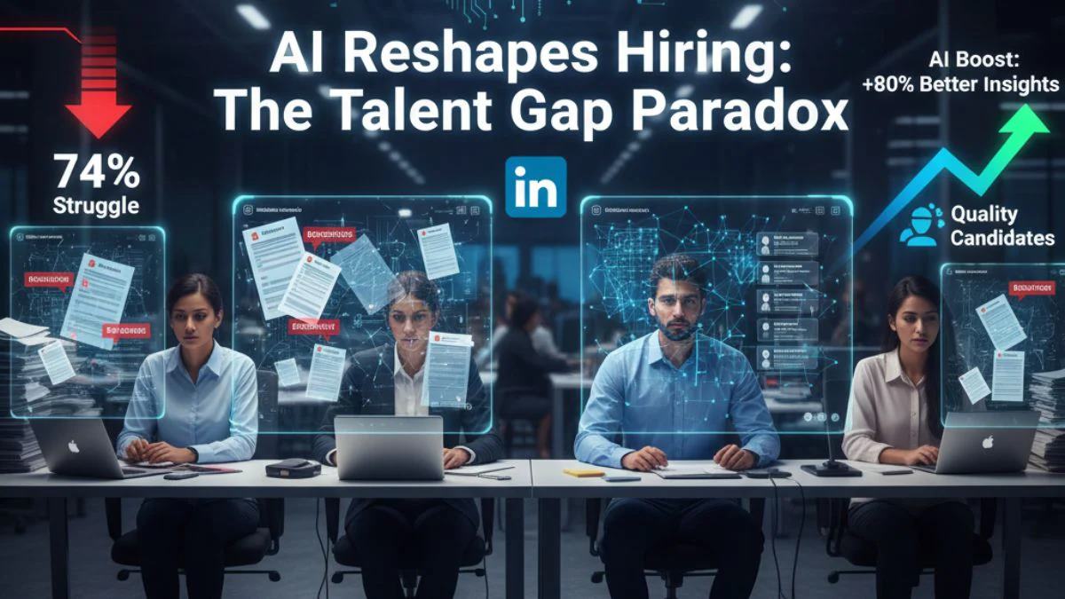 Recruiters grapple with talent gap as AI reshapes hiring