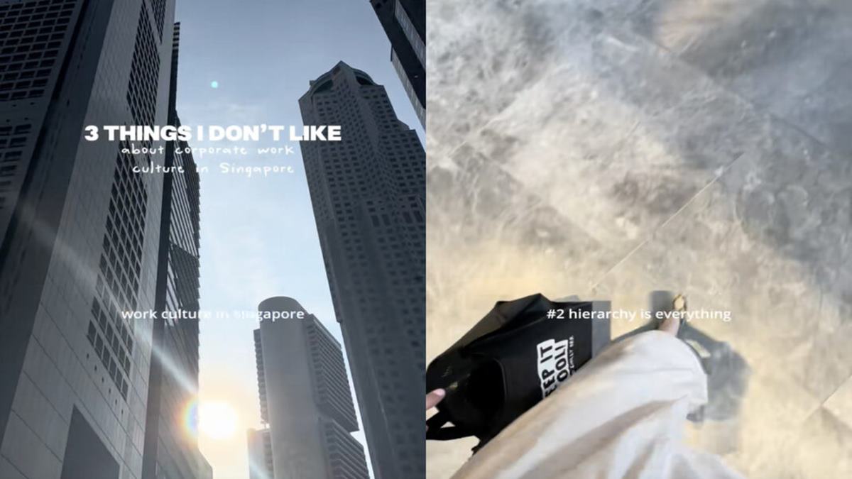 ‘Everything is urgent’: Australian expat flags 3 issues with Singapore’s work culture