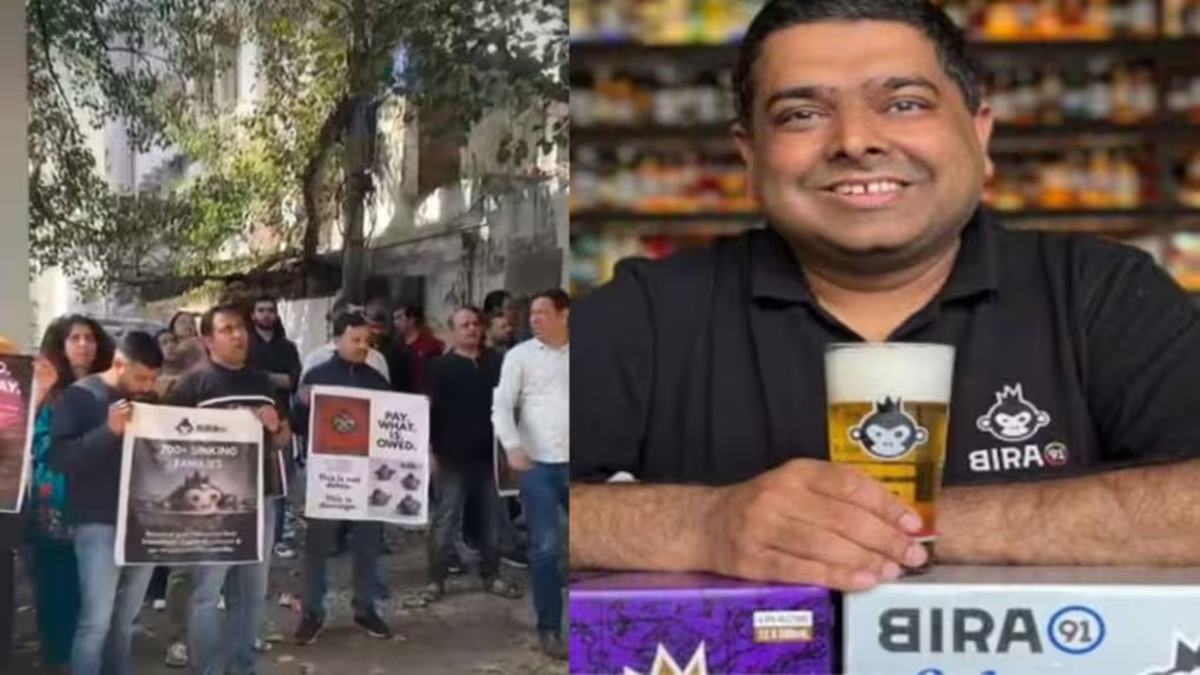 Bira 91 employees gather outside Ankur Jain’s residence over unpaid dues; Company yet to respond