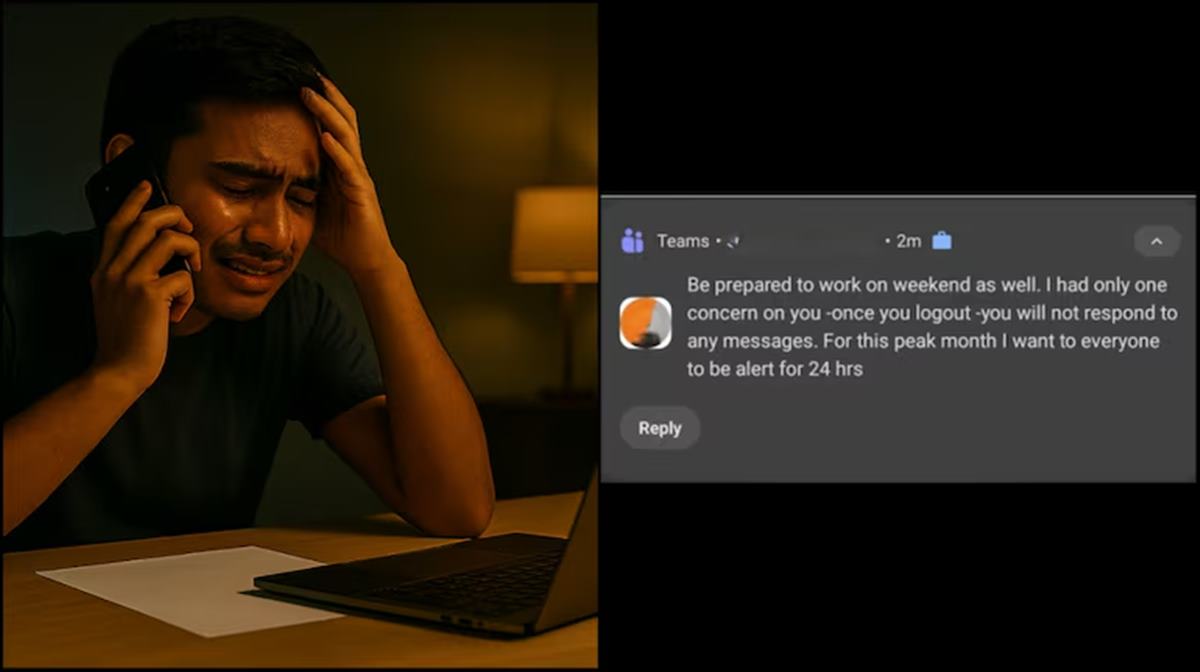 'Time to quit?': Employee asked to work on weekends, 'be alert for 24 hrs' triggers debate