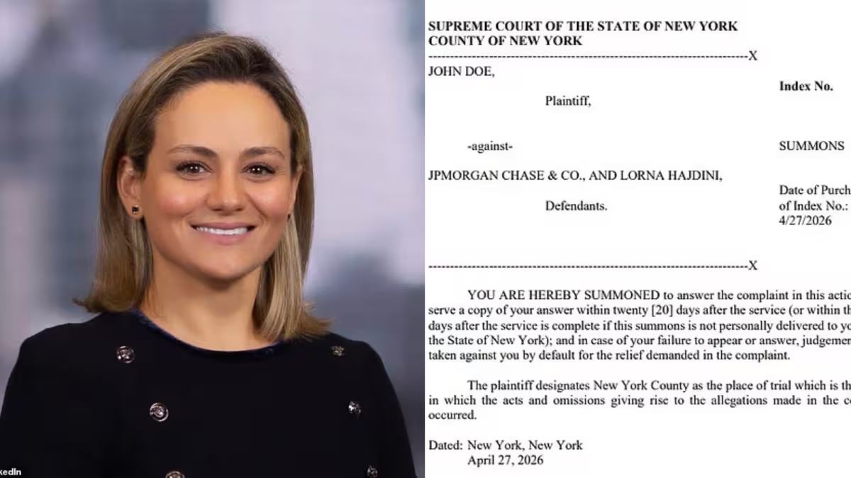 'I F**king Own You': JPMorgan Exec Accused Of Drugging, Abusing Junior Employee While Ignoring His Pleas, Lawsuit Reveals