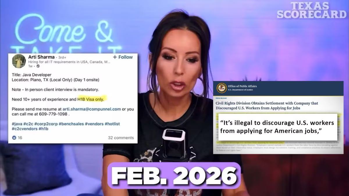 Viral ‘H-1B visa only’ exposé to $313K fine: MAGA influencer triggers DOJ crackdown on US tech firm