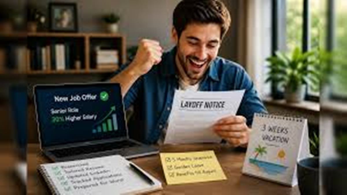 He was drafting his resignation when layoff hit – here's how he got 5 months' severance, a 30% pay rise and 3 weeks' vacation
