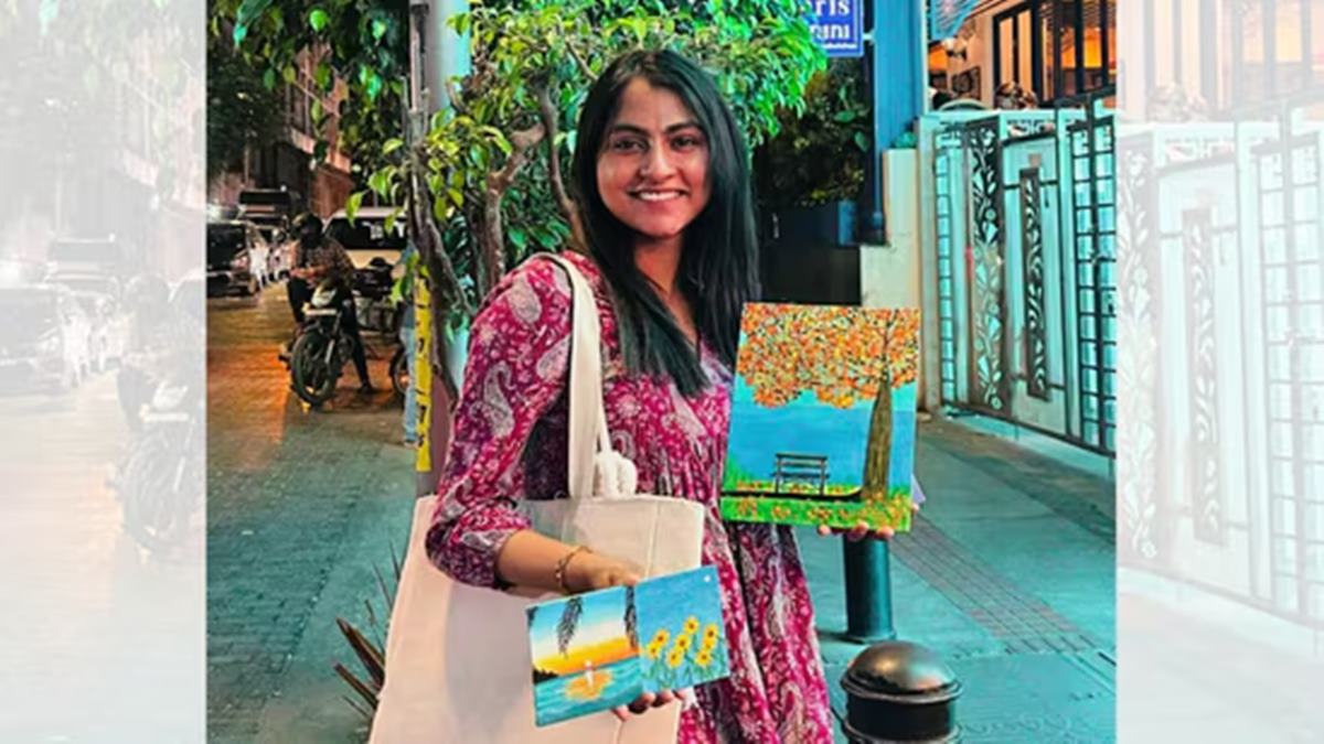 Bengaluru techie sells paintings on Church Street after office hours: ‘I wasn't driven by money’