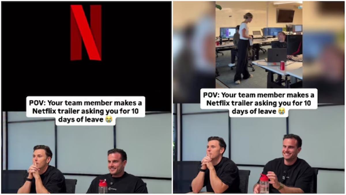Employee ditches email, asks for leave from bosses with Netflix-style documentary