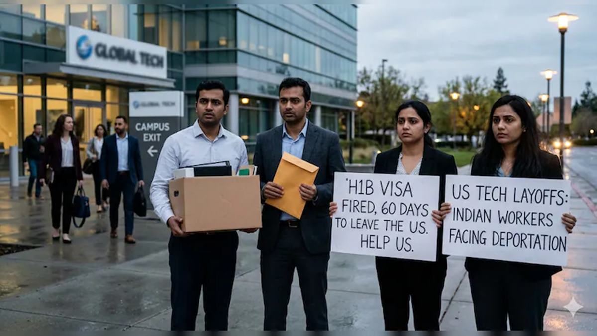 H1B visa Layoffs: 'Find Work In 60 Days Or Leave US': Layoffs Put Indian Techies In A Pickle