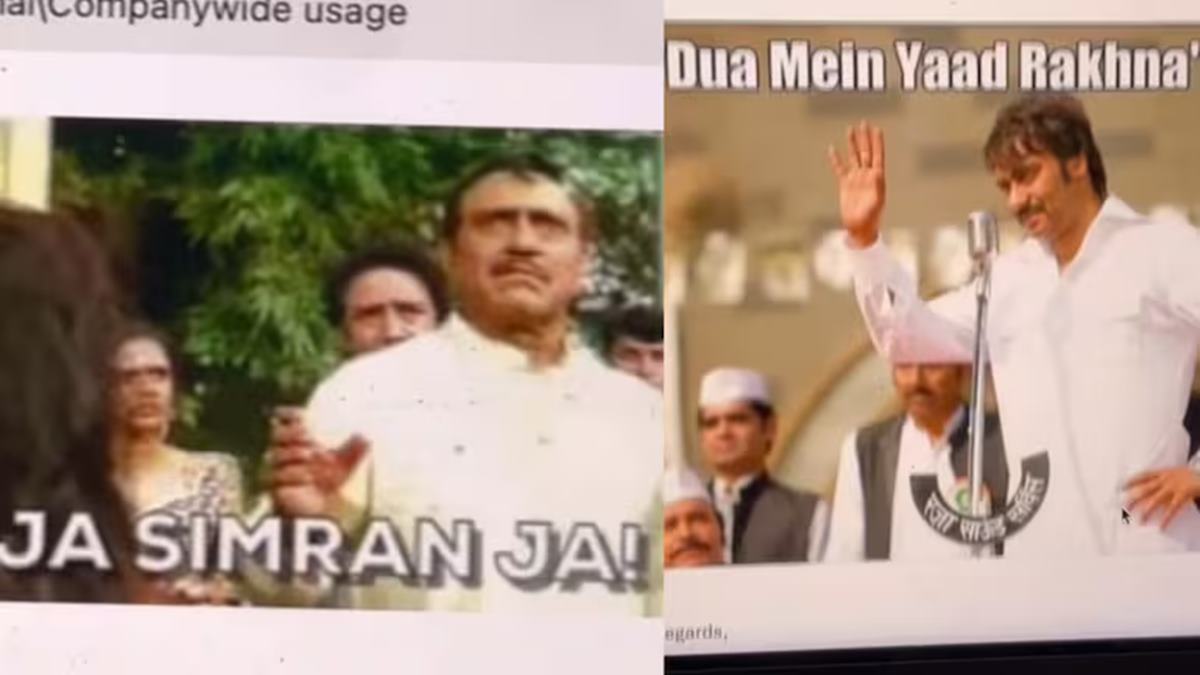 'Ja Simran Ja!': Bengaluru employee's 'hilarious' meme-only farewell email goes viral, internet reacts