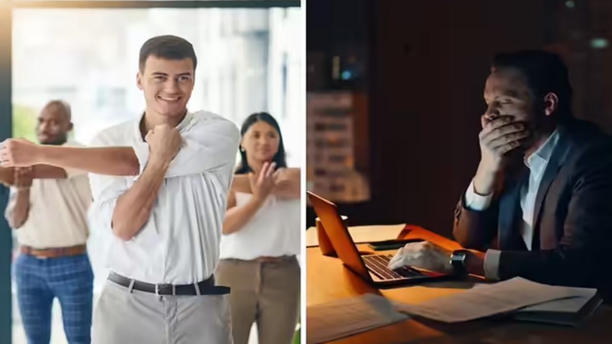 New employee gets confused by mental health discussions at company. One office meeting reveals the harsh truth of normalising hustle culture