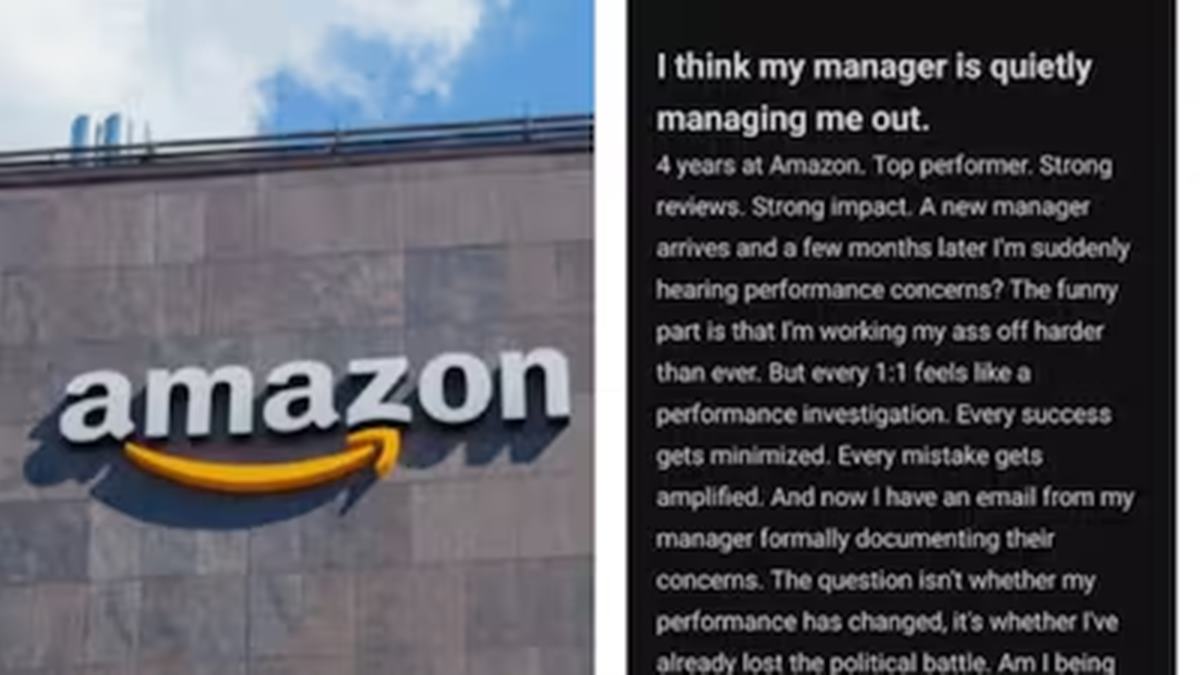 ‘Every Success Gets Minimised’: Amazon Employee Questions Sudden Performance Concerns After New Manager Takes Over