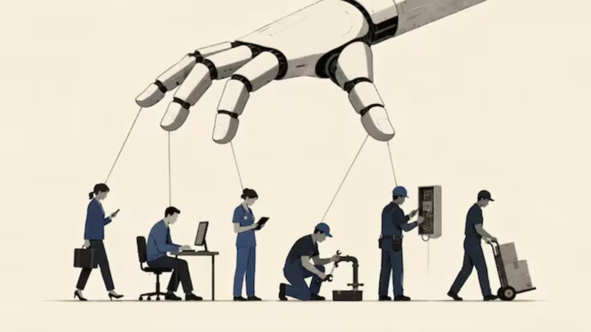 Nobody is safe, not even plumbers and electricians, says new study on AI job disruption