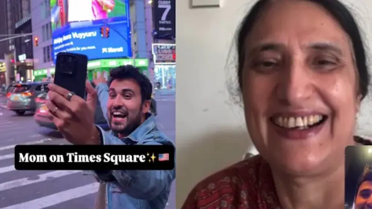 From IIT Failure To Google Success: Indian Techie Surprises Single Mother With Times Square Billboard