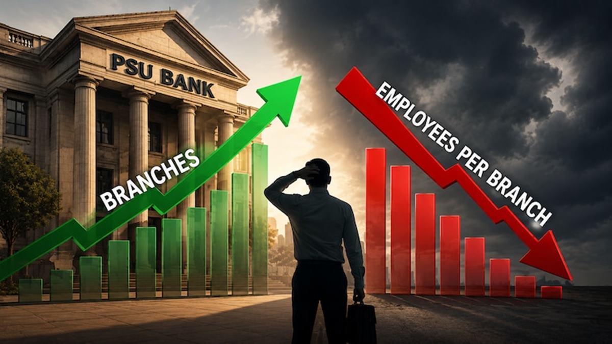PSU Banks Are Opening More Branches. So Why Aren't They Hiring As Fast?