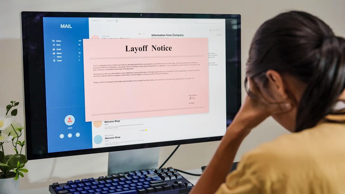 A tech founder is using the classic layoff email template for a whole different purpose